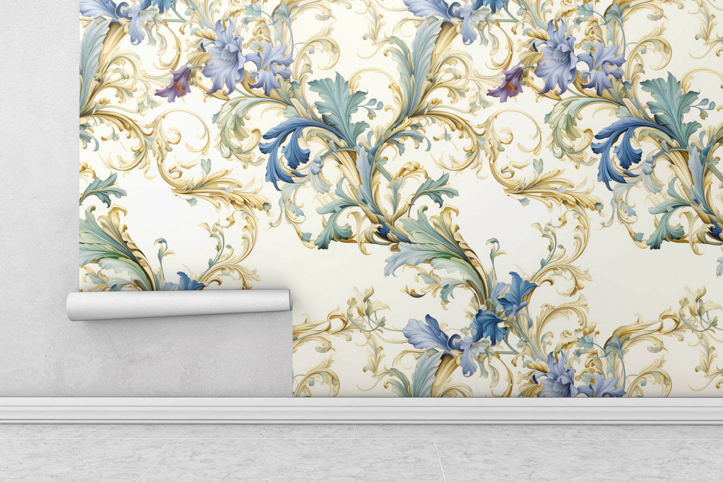 Floral Series: SAGE GREEN