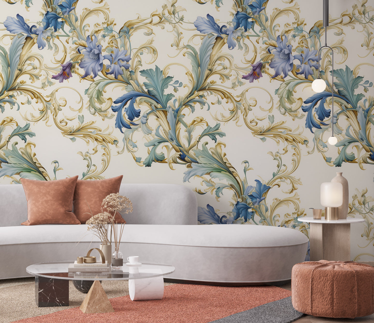 Floral Series: SAGE GREEN